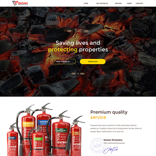 Vaishnavi Enterprises Website